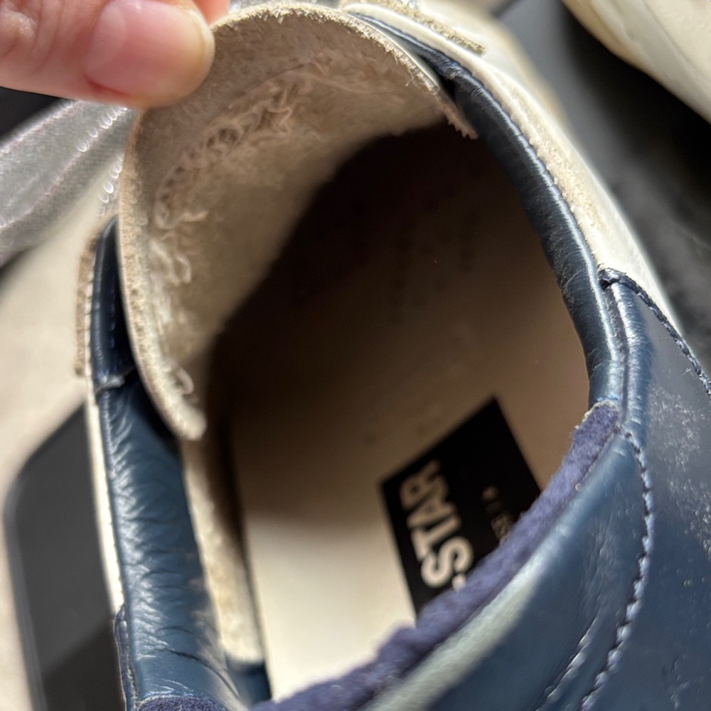 Golden Goose Super-Star White Sneakers - Picture 8 of 16